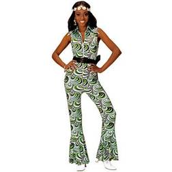 Widmann Groovy 70's Lady Jumpsuit Waves