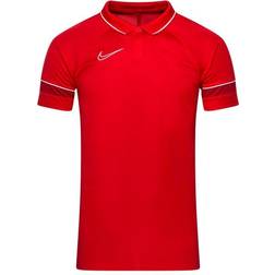 NIKE Academy 21 Polo Shirt Men - University Red/White/Gym Red/White