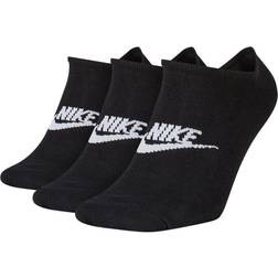 Nike Everyday Essential No Show Socks - Black/White