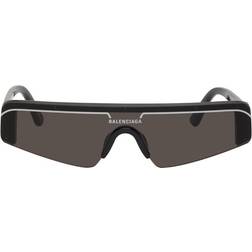 Balenciaga Unisex Sunglass BB0003S 001 T99 Black Grey