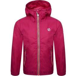 Dare 2b Kid's Amigo Hooded Lightweight Jacket - Berry Pink