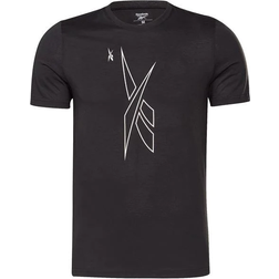 Reebok Myt Ss Graphic Tee - Black, Female