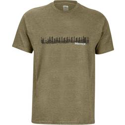 Marmot Forest Short Sleeve T-shirt - Olive Heather