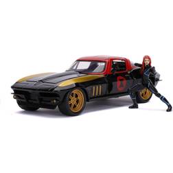 Jada Marvel Black Widow 1966 Chevy 1:24