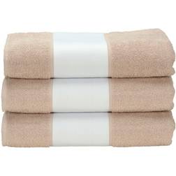 A&R Towels Subli-Me Bath Towel Beige (100x50cm)