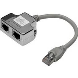 Digitus RJ45-2xRJ45 M-F 0.2m