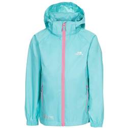 Trespass Kid's Qikpac X Packaway Jacket - Aquamarine