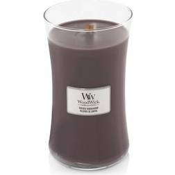 Woodwick Sueded Sandalwood Large Duftlys 609g