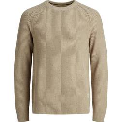 Only & Sons Onspanter Life 12 Struc Crew Knit Beige