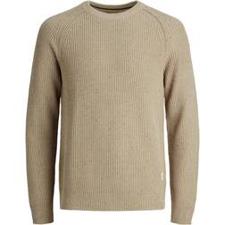 Only & Sons Panter 12 Struc Crew Trui Beige