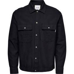 Only & Sons Over Shirt - Black/Black