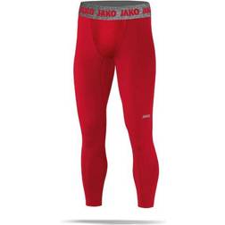 JAKO Compression 2.0 Long Tight Unisex - Sport Red