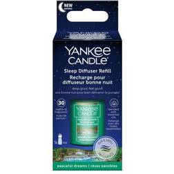 Yankee Candle Recharge Pour Diffuseur Bonne Nuit Parfum Rêves Paisibles Peaceful Dreams 14ml Vert