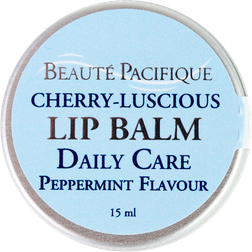 Beauté Pacifique Cherry-Luscious Lip Balm Repair & Care Peppermint