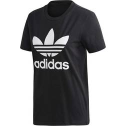 Adidas Trefoil Tee - Black Women's