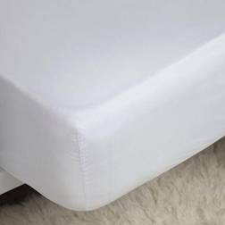 Belledorm 400 Thread Count Bed Sheet White (198x183cm)