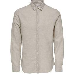 Only & Sons Chemise 'ONSCaiden' Beige