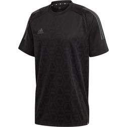 Adidas Tan Jacquard Jersey Men - Black