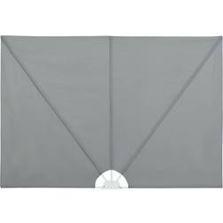 vidaXL Collapsible Terrace Side Awning 160x160cm