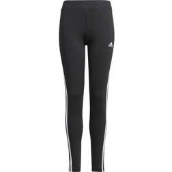 Adidas Designed 2 Move 3-Stripes Tights Black Unisex Leggings - Nero