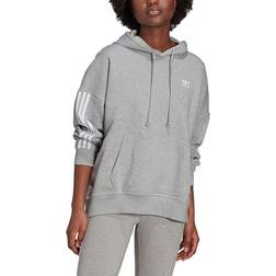 adidas Women's Adicolor Classics Oversize Hoodie - Medium Gray Heather