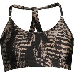 Casall Strappy Sports Bra - Survive Grey Metallic