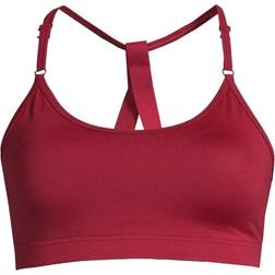 Casall Strappy Sports Bra - Rood Polyamide