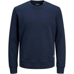 Jack & Jones Basic Crewneck Sweatshirt - Blue/Navy Blazer