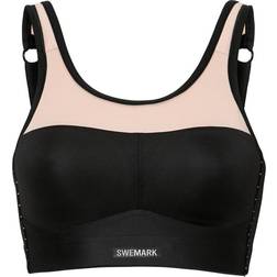 Swegmark Energy Molded Sport Bra Women - Black/Beige