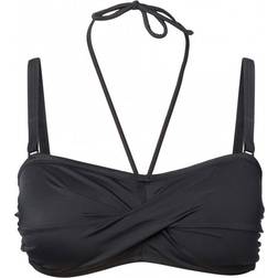 Wiki Bandeau Bikini Top - Black