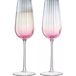 LSA International Dusk Champagne Glass 25cl 2pcs