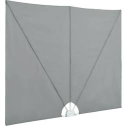 vidaXL Collapsible Terrace Side Awning
