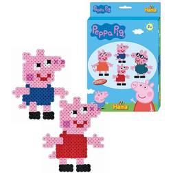 Hama Beads Peppa Pig Midi Beads & Pearl Plates Pack 2000pcs