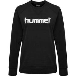 Hummel Dames Sweatshirt Cotton Logo - Noir