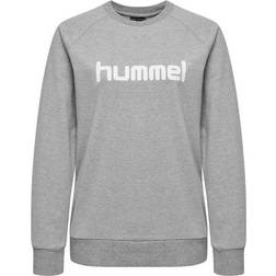 Hummel Dames Sweatshirt Cotton Logo - Gris