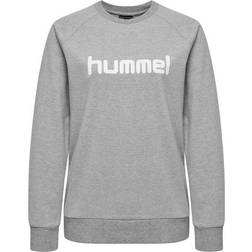 Hummel Go Logo Sweatshirt Women - Grey Melange