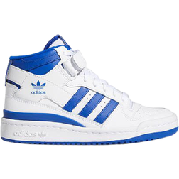 Adidas Chaussure Forum Mid Sneakers - Cloud White/Royal Blue