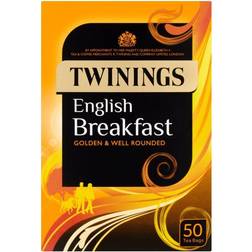 Twinings English Breakfast 50 pack 50pcs