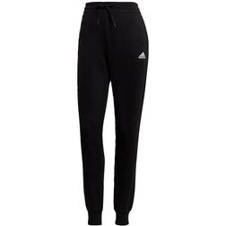 Adidas Essentials French Terry Logo Pants - Black/White