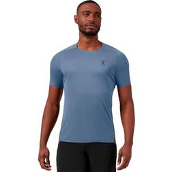 On Performance T-shirt Men - Cerulean/Black