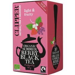 Clipper Organic Summer Berry Black Tea 40g 20stk