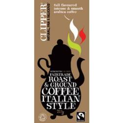 Clipper Organic Roast & Ground Coffee Italian Style 227g