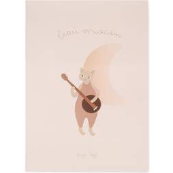 Konges Sløjd Poster Belle Musicien 50x70cm