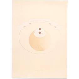 Konges Sløjd Poster Monsieur Moon 50x70cm