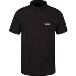 Regatta Sinton Lightweight Polo Shirt - Black