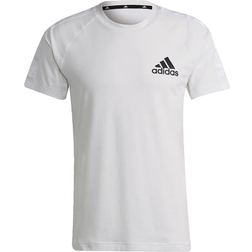 adidas Aeroready Designed To Move Sport Motion Logo T-shirt Men - White/Black