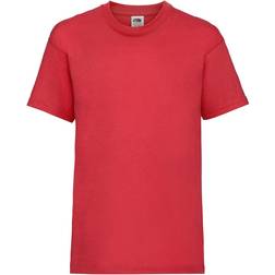 Fruit of the Loom Kid's Valueweight T-shirt - Red (0610330)