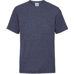 Fruit of the Loom Kid's Valueweight T-Shirt - Heather Navy (61-033-0VF)