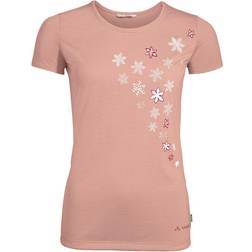 Vaude Womens Skomer Print T-shirt - Soft Rose