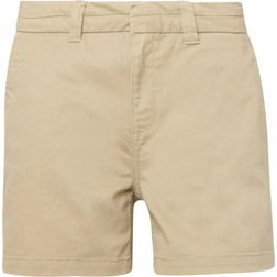 ASQUITH & FOX Women's Classic Fit Shorts - Khaki